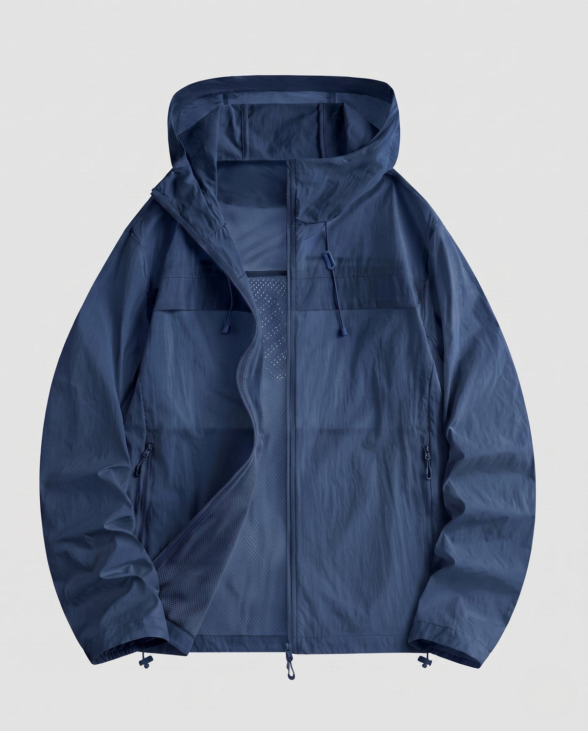 Women's Lightweight, Windproof Sports Jacket with Adjustable Hood