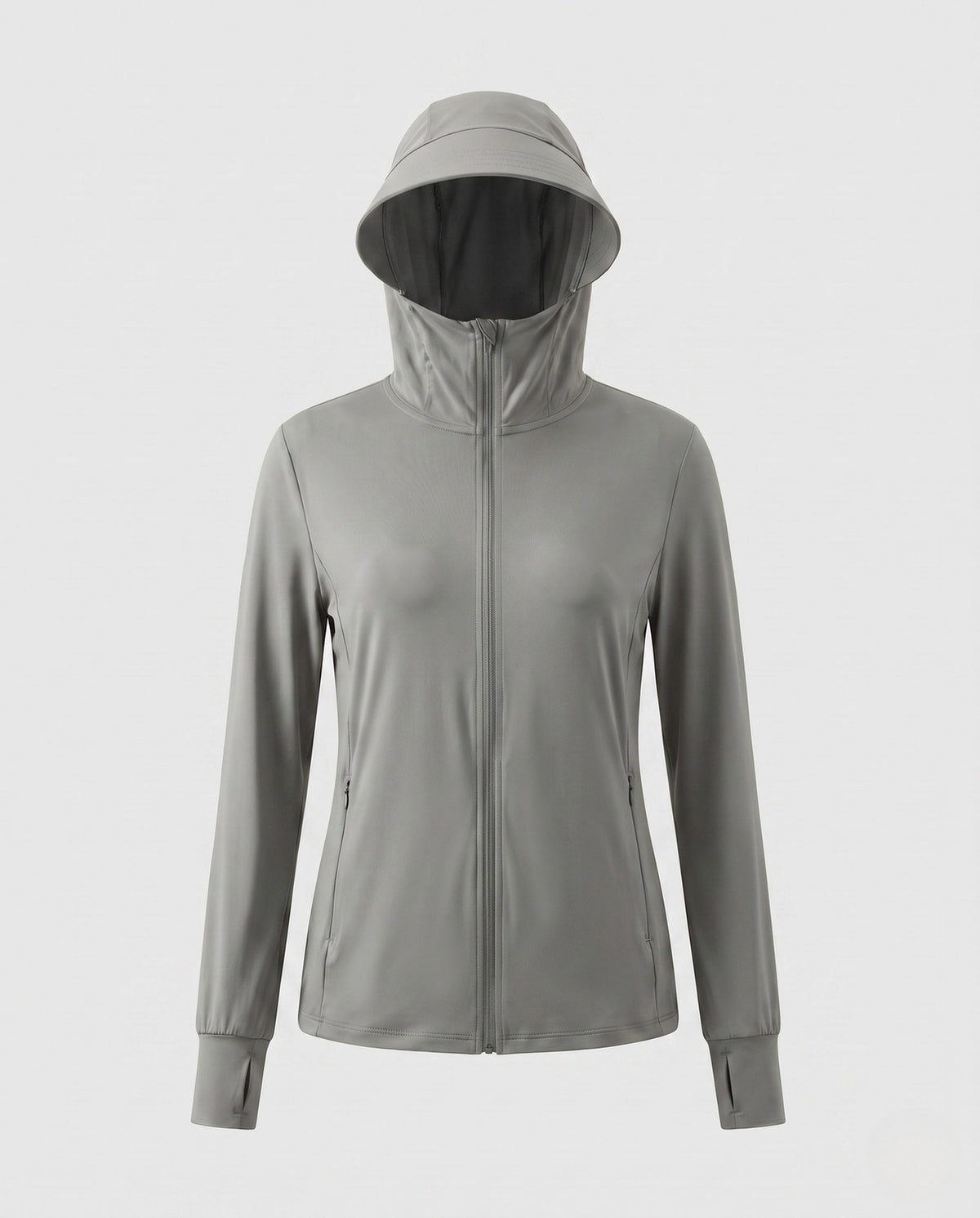 Women's Sporty Wind Jacket with Lightweight, Water-Repellent Material