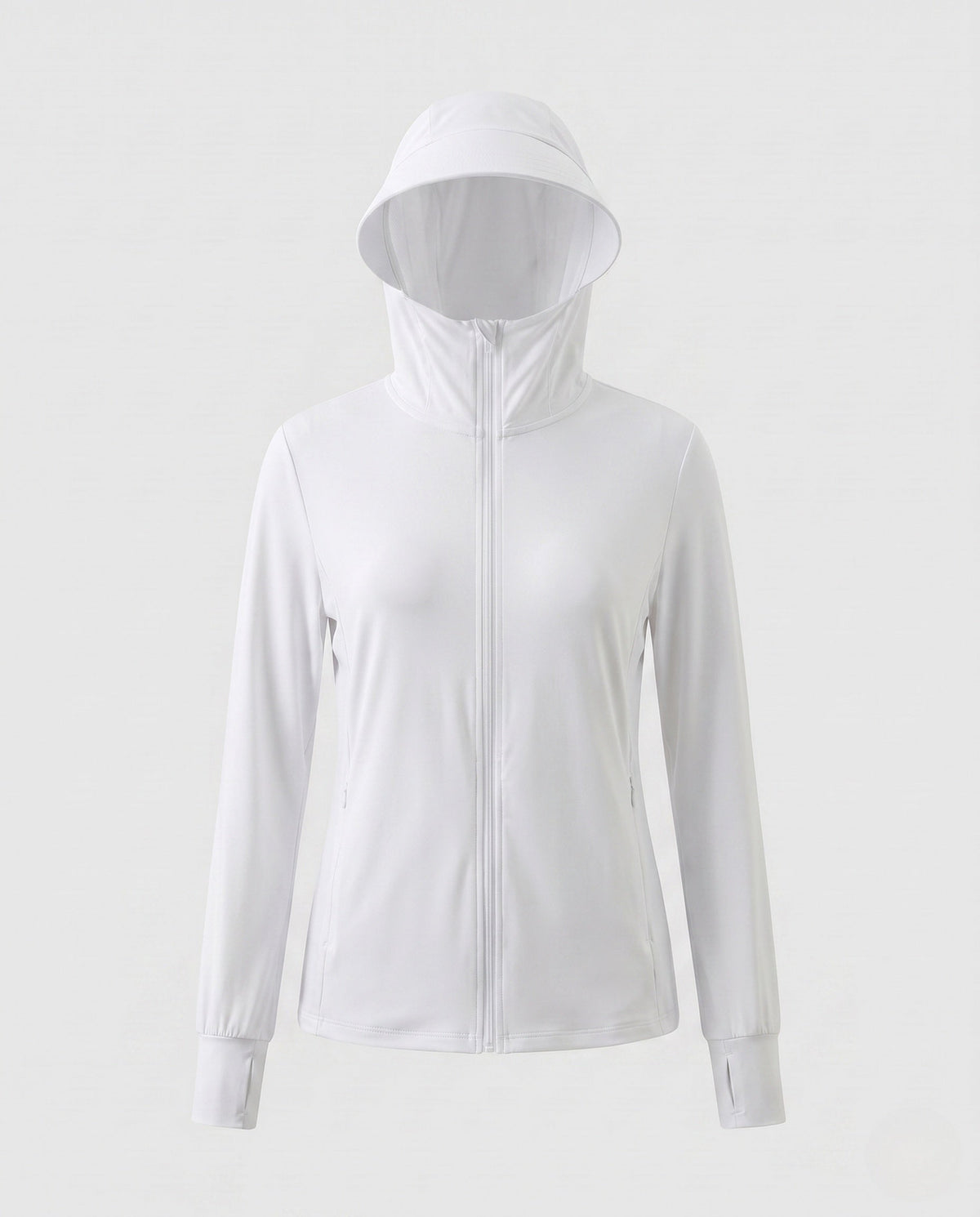 Women's Sporty Wind Jacket with Lightweight, Water-Repellent Material