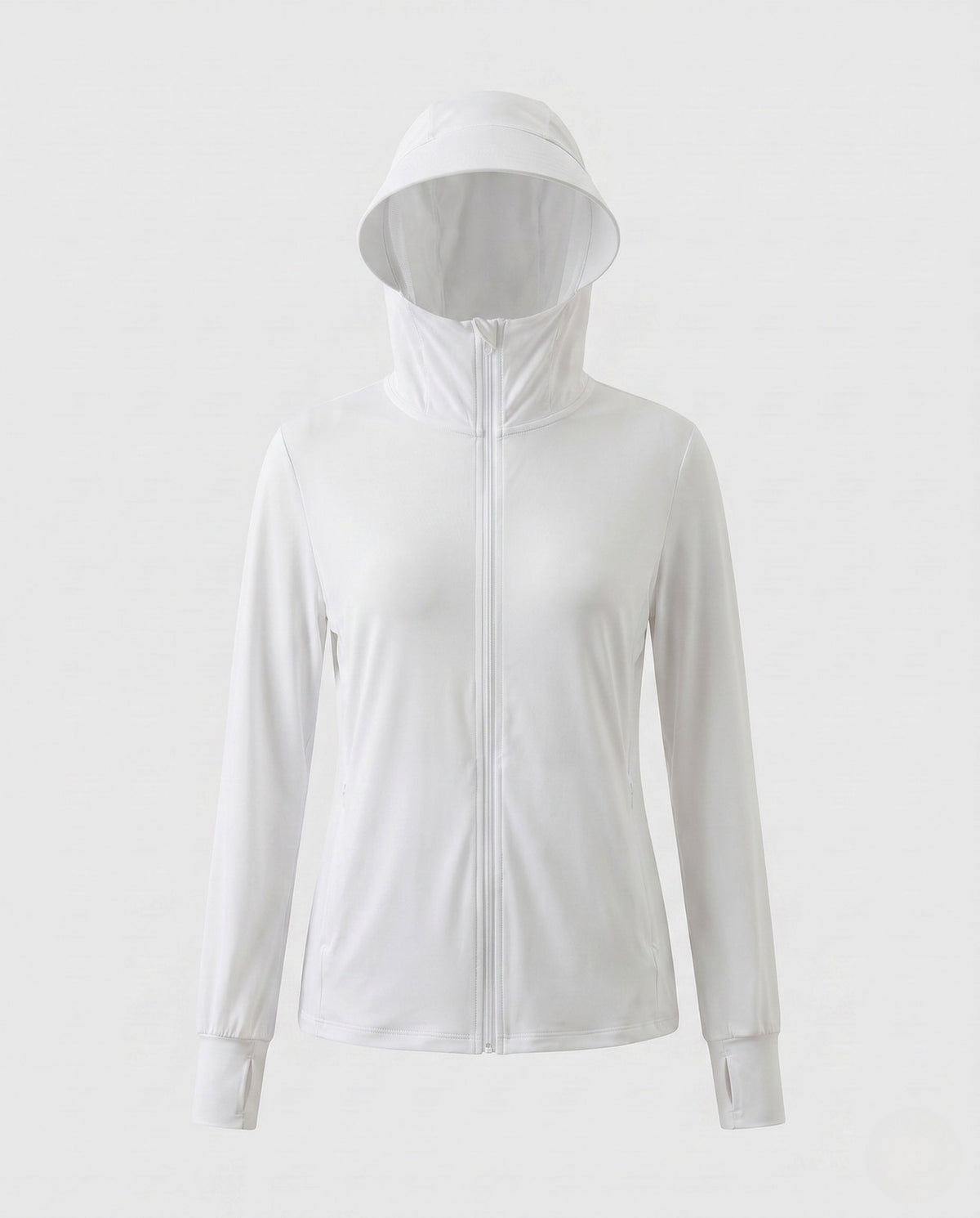 Women's Sporty Wind Jacket with Lightweight, Water-Repellent Material