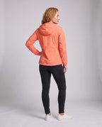 Women's Ultralight Windbreaker with Adjustable Hood - Back View