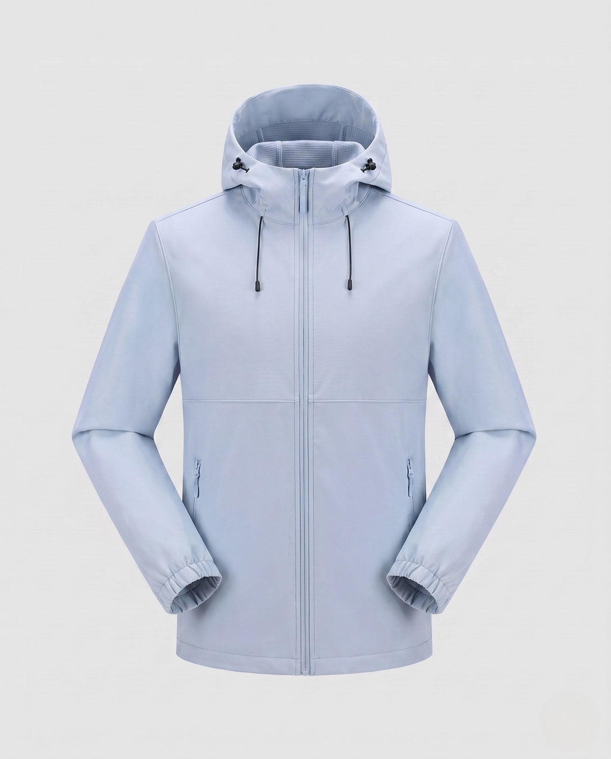 Women's Water-Repellent Functional Jacket with Adjustable Hood