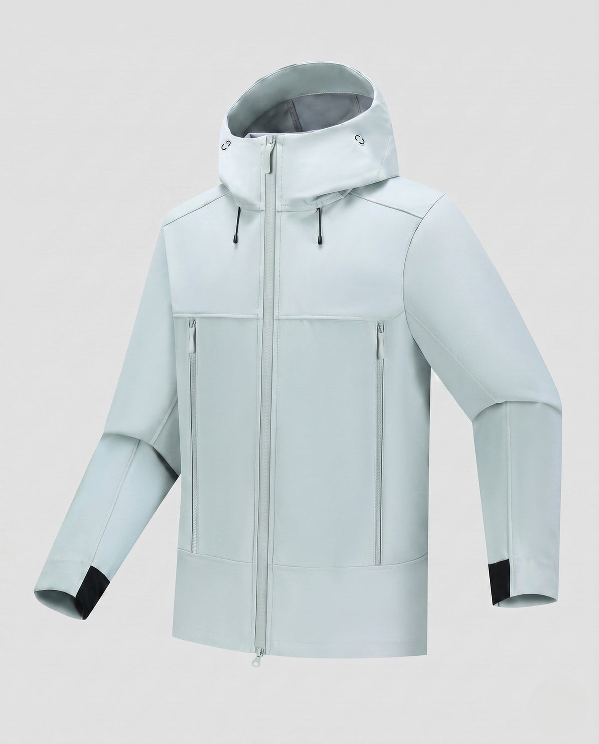 Women's Water-Repellent Outdoor Jacket with Adjustable Hood