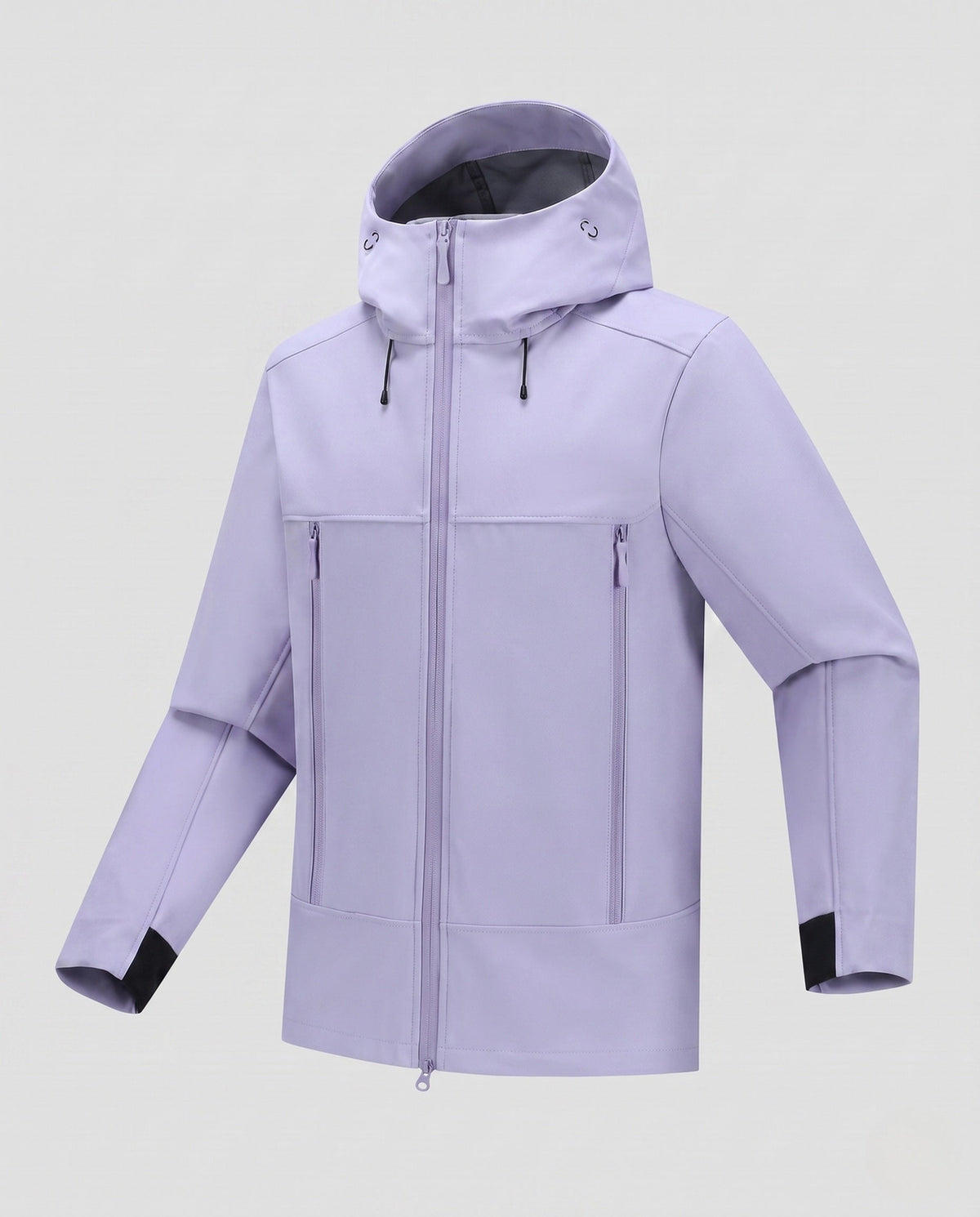Women's Water-Repellent Outdoor Jacket with Adjustable Hood
