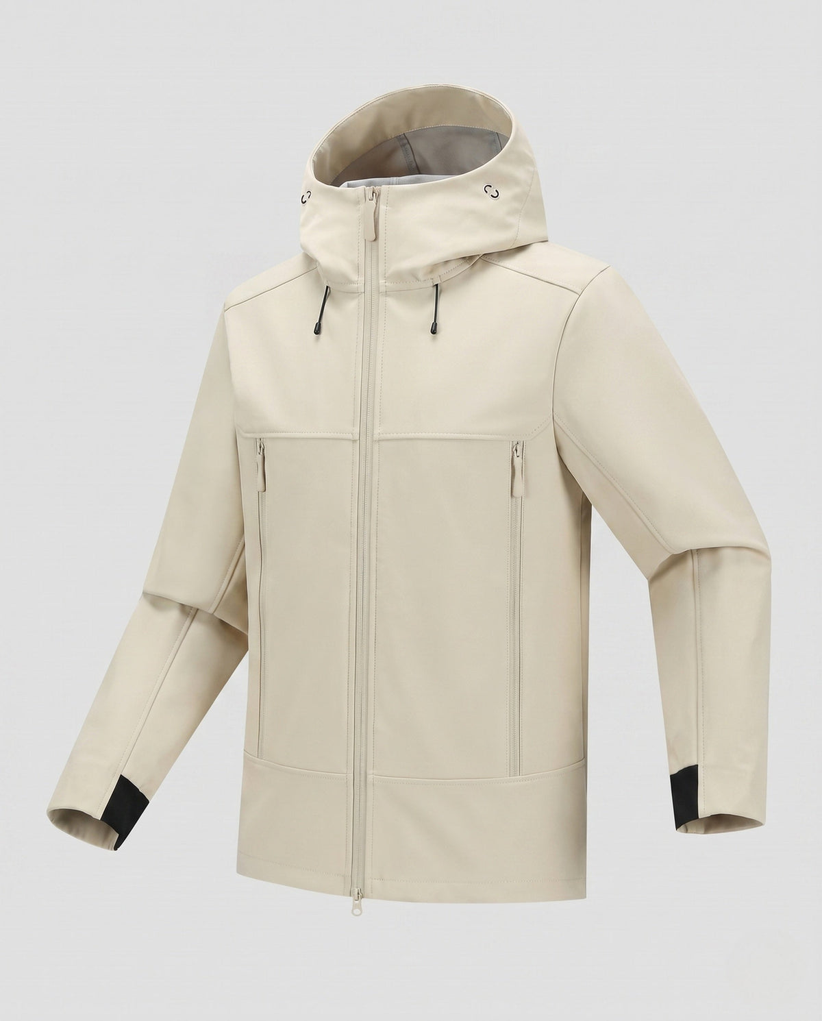Women's Water-Repellent Outdoor Jacket with Adjustable Hood