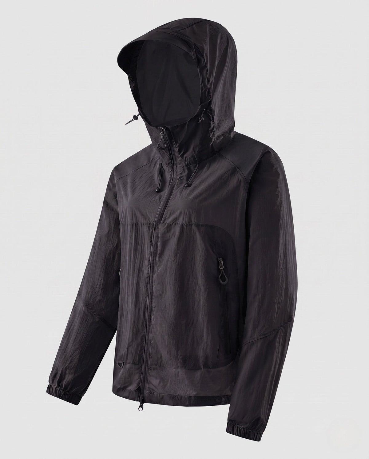 Women's Windproof Softshell Jacket with Adjustable Hood