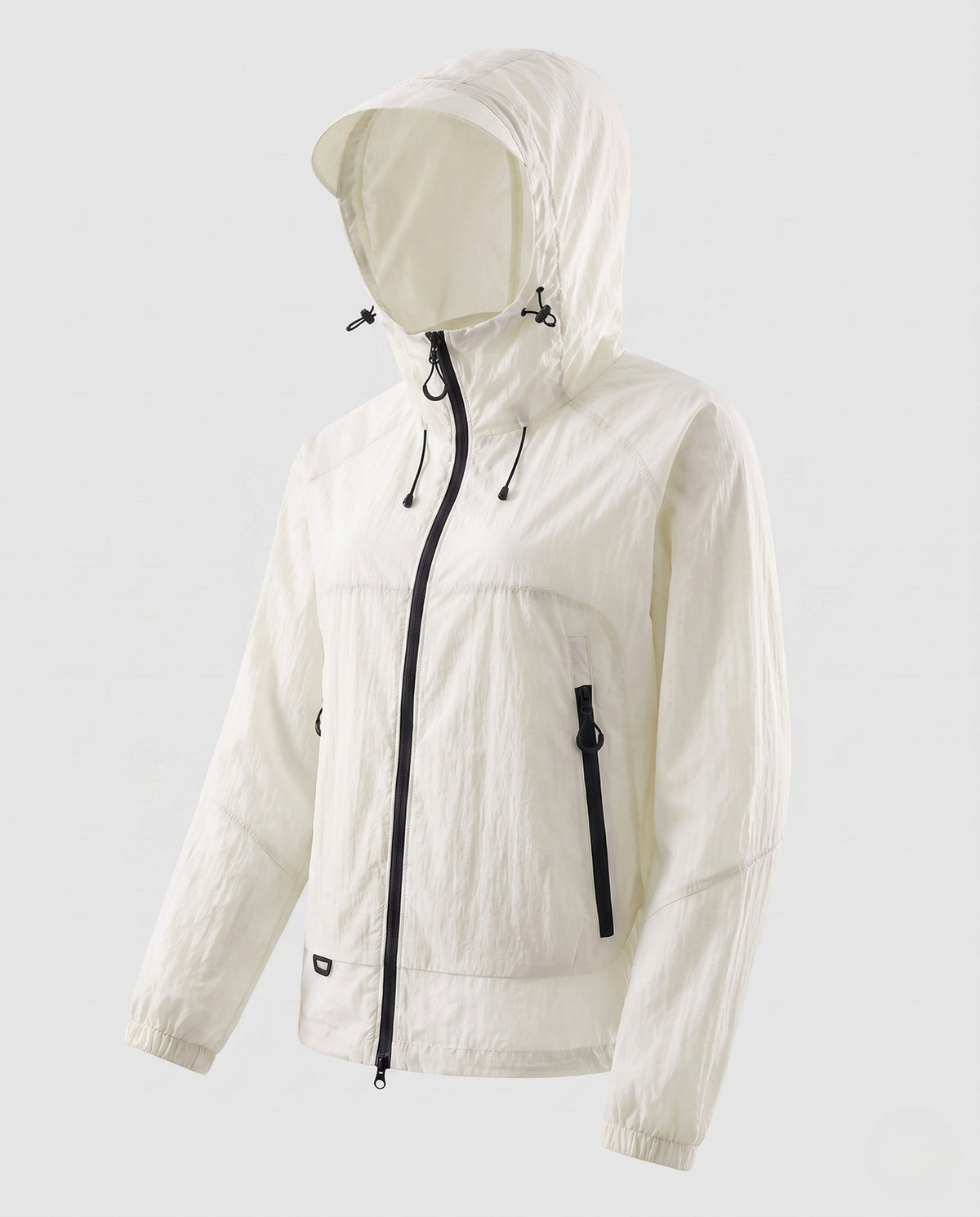 Women's Windproof Softshell Jacket with Adjustable Hood