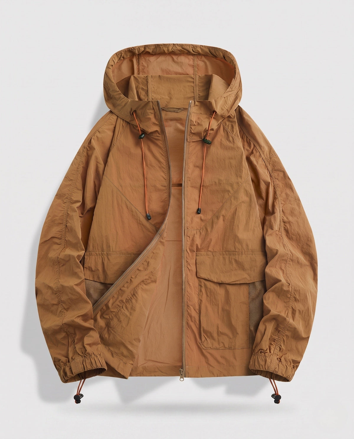 Women's Breathable Casual Jacket with Adjustable Hood