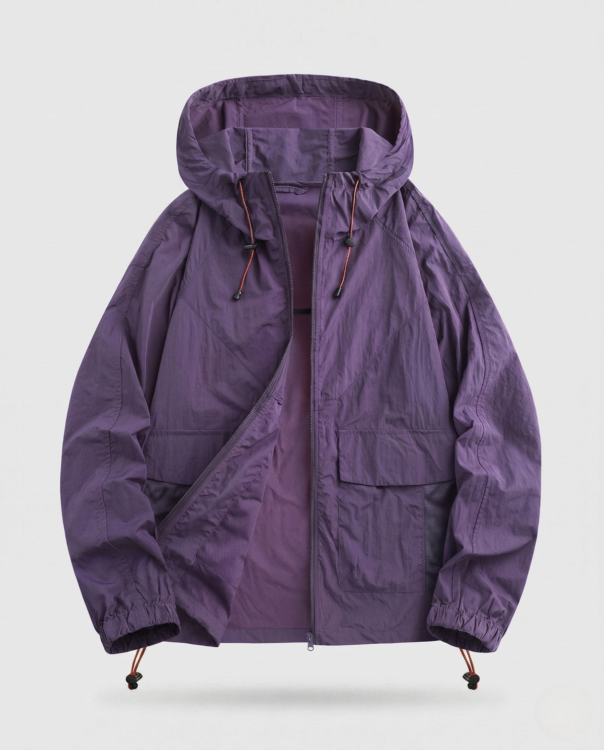 Women's Breathable Casual Jacket with Adjustable Hood