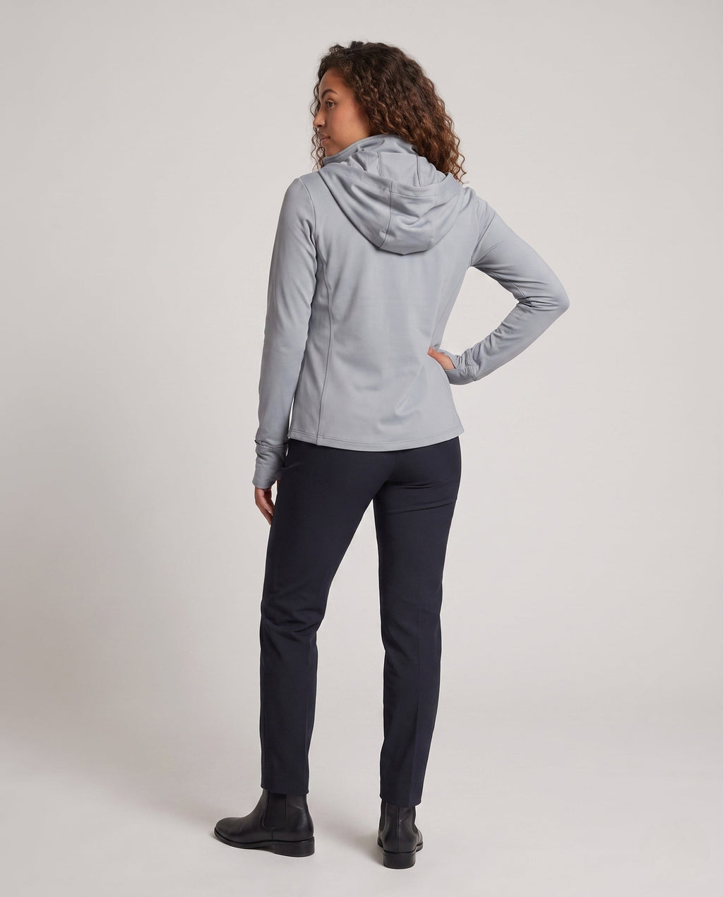 Women's Breathable UV Protection Jacket - Back View
