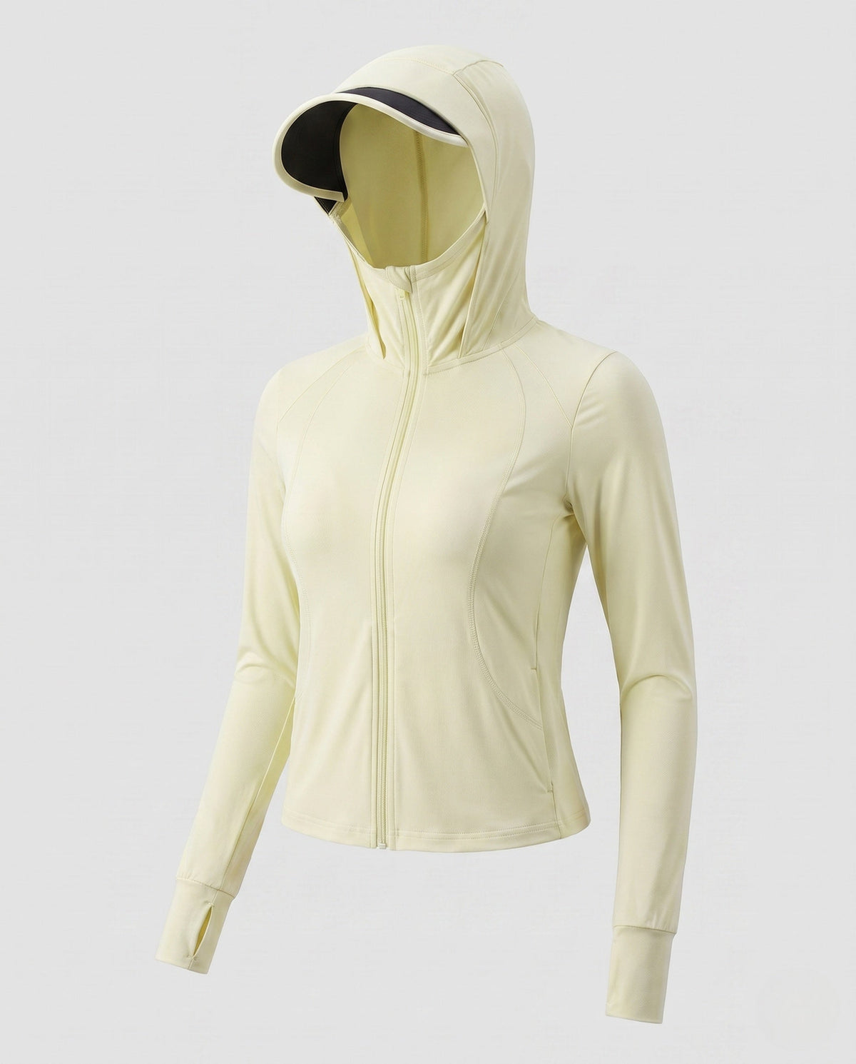 Women's Functional Jacket with UV Protection and Adjustable Hood