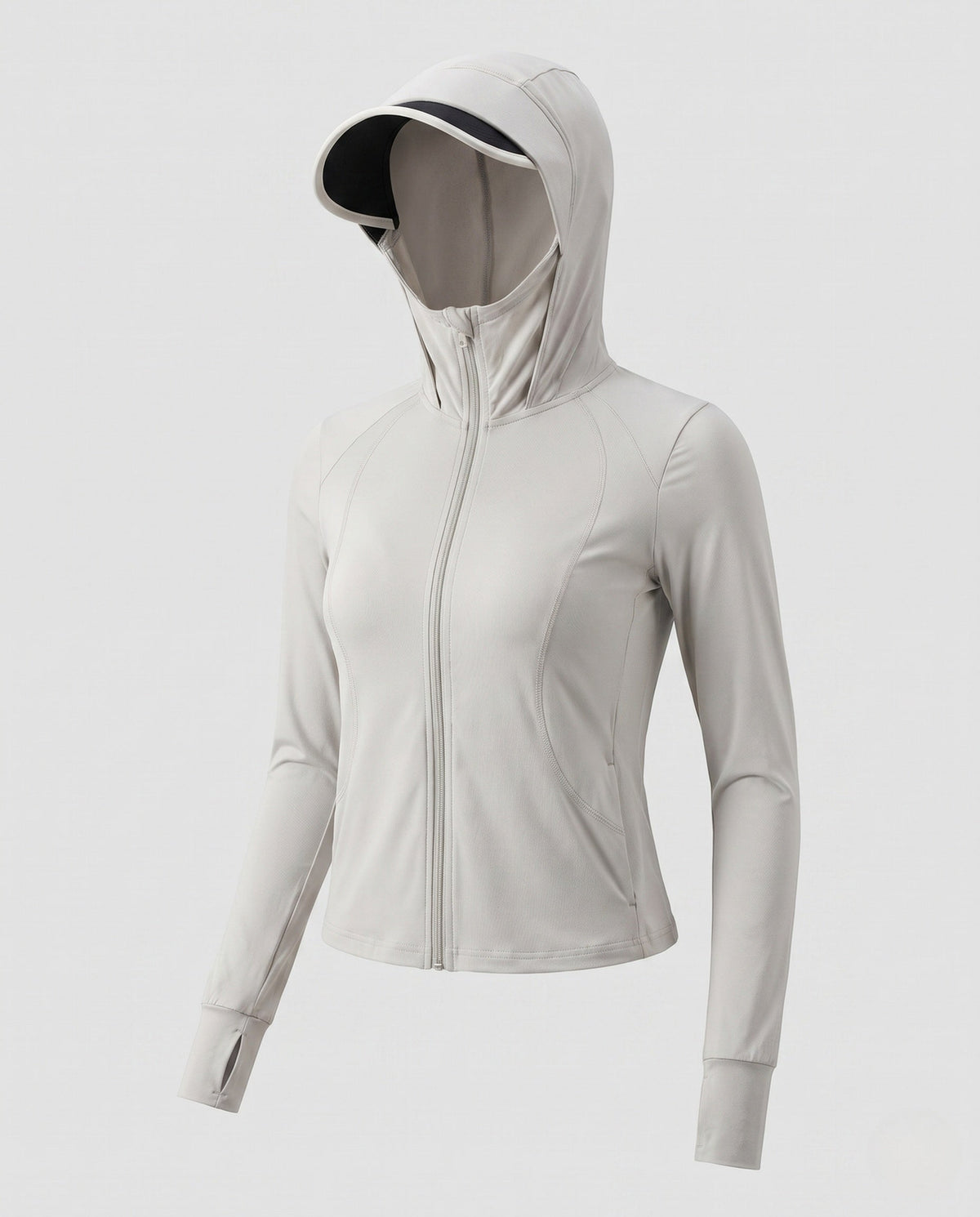 Women's Functional Jacket with UV Protection and Adjustable Hood