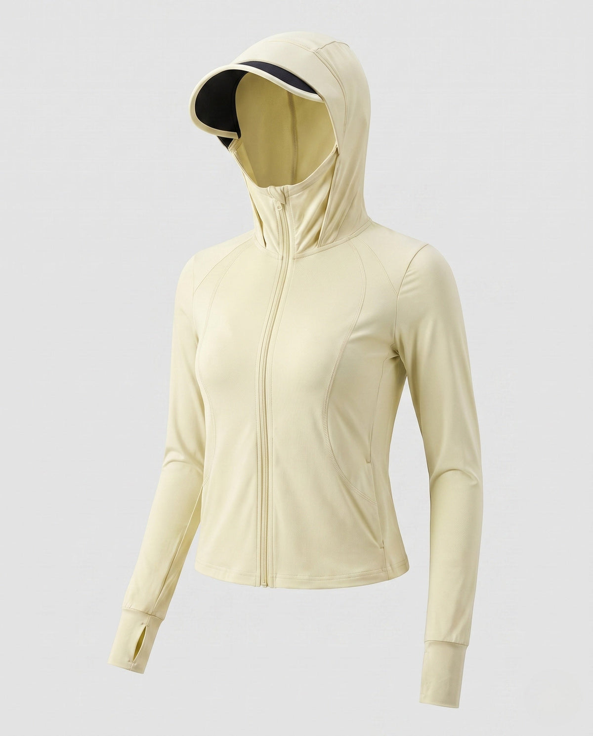 Women's Functional Jacket with UV Protection and Adjustable Hood