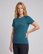 Women's Functional Shirt with Breathable and Cooling Material - Upper Body View