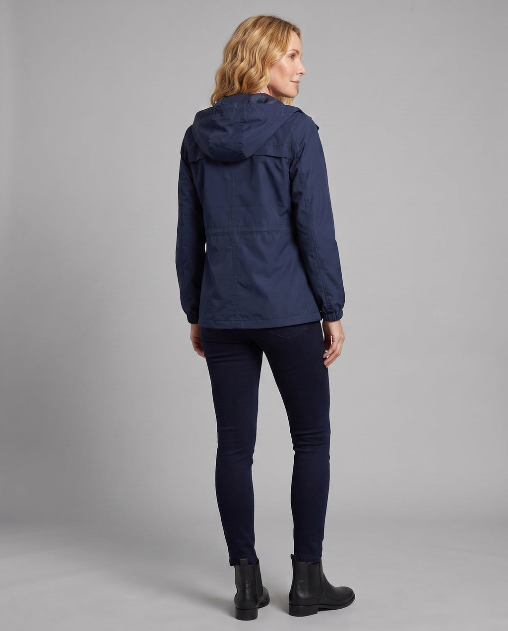 Women's Lightweight Creek Jacket with Breathable Inserts - Back View