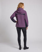 Women's Lightweight Functional Jacket with Adjustable Hood Design - Back View