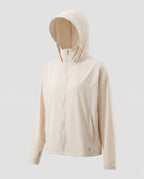 Women's Lightweight Functional Jacket with Adjustable Hood