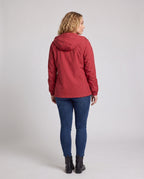 Women's Lightweight Outdoor Jacket with Practical Side Pockets - Back View