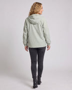 Women's Lightweight Outdoor Jacket with Adjustable Hood - Back View