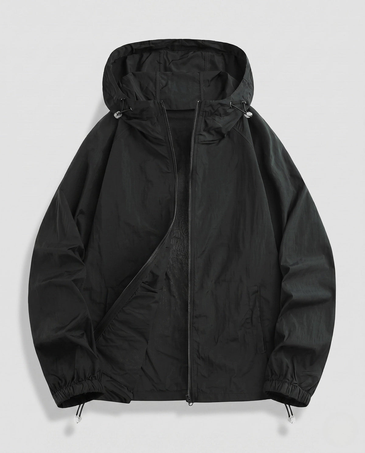 Women's Lightweight Transitional Jacket with Practical Pockets, Hood