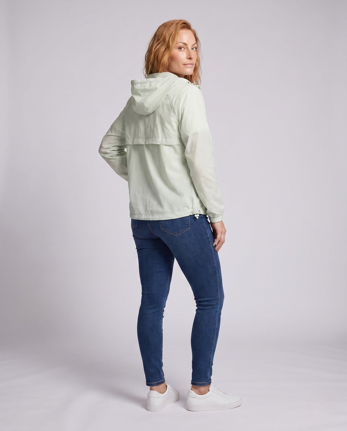 Women's Lightweight and Breathable Hoodie with UV Protection - Back View