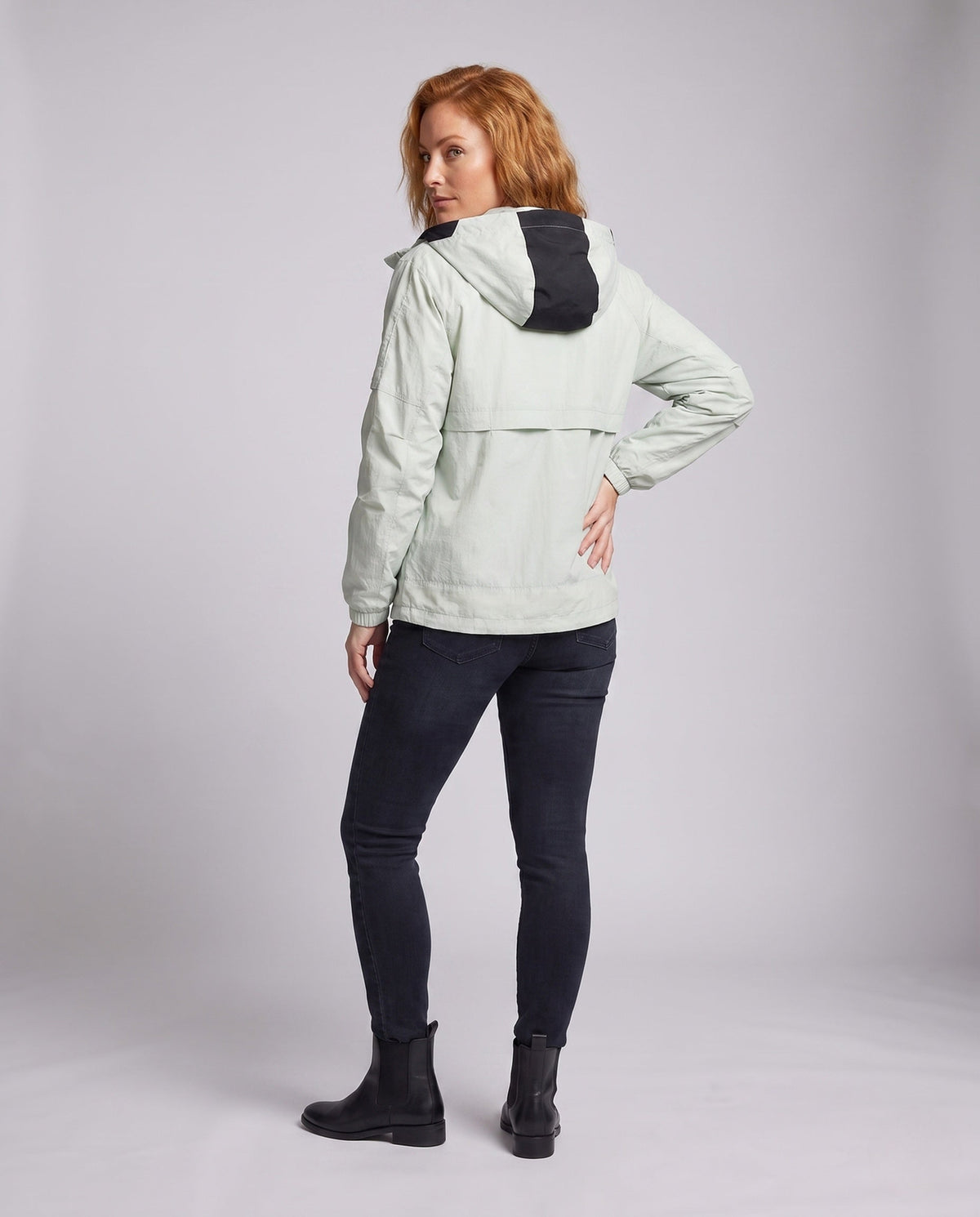 Women's Lightweight and Breathable Outdoor Jacket with UV Protection - Back View