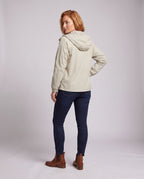 Women's Lightweight and Breathable Transitional Jacket with Hood - Back View
