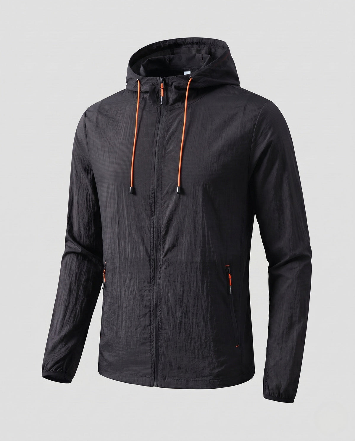 Women's Lightweight and Breathable Windbreaker with Adjustable Hood