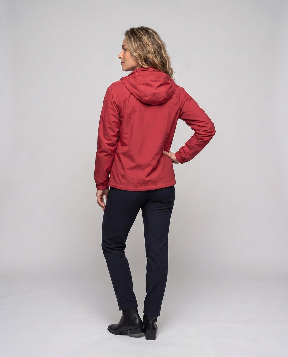 Women's Light and Breathable Wind Jacket - Back View