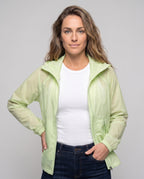 Women's Light and Breathable Wind Jacket - Upper Body View