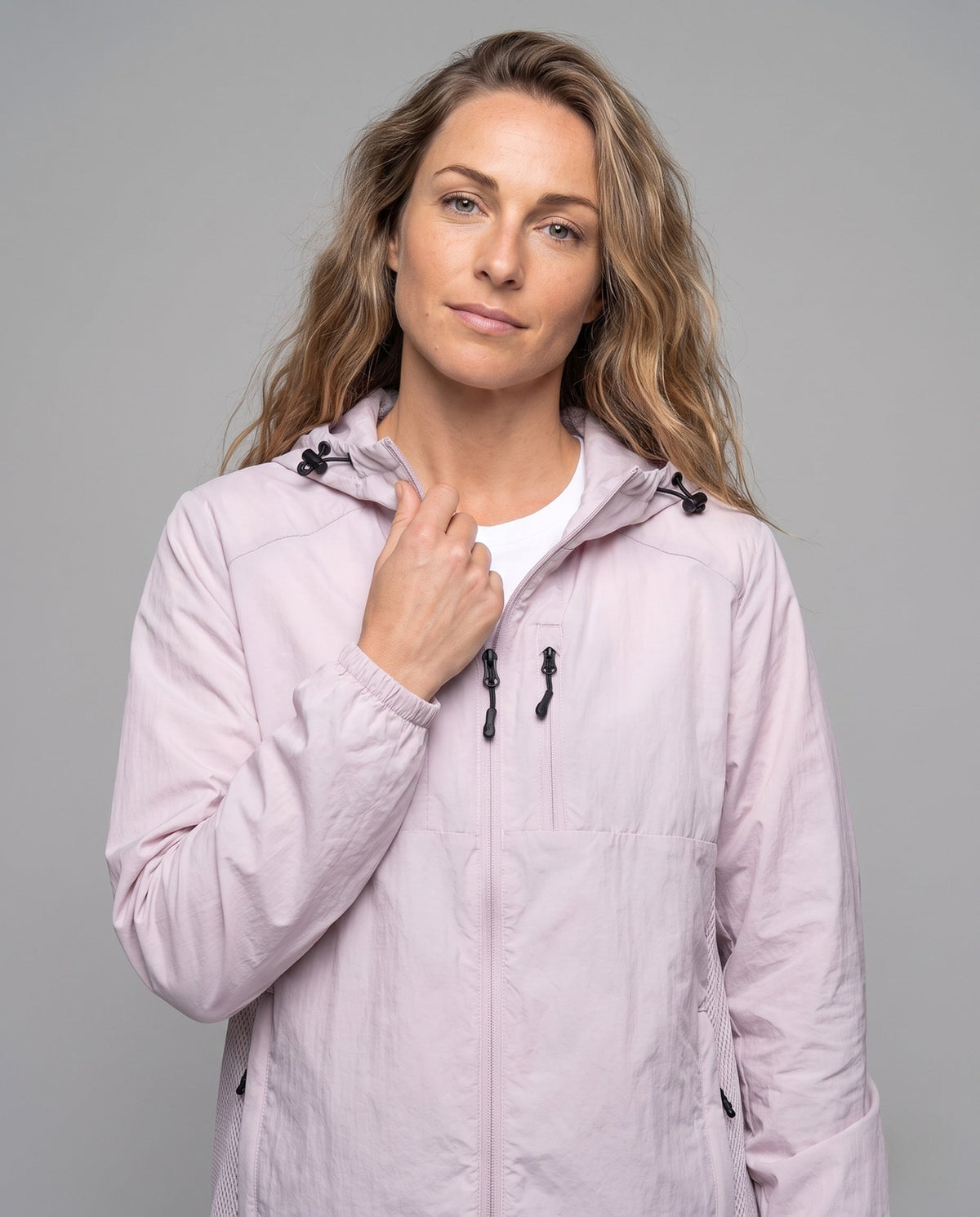 Women's Lightweight and Practical Summer Jacket - Upper Body View