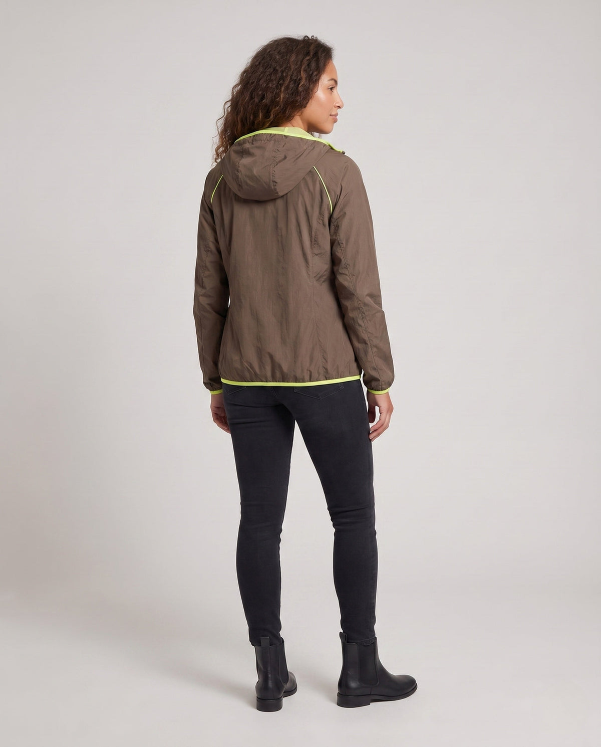 Women's Lightweight Windproof Jacket - Back View