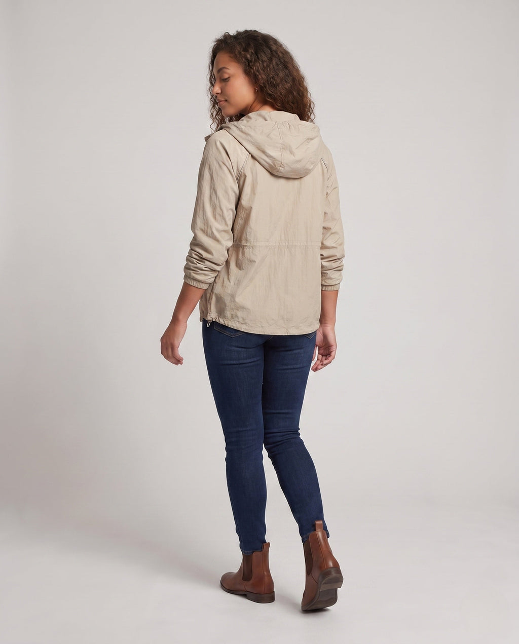 Women's Light Windbreaker - Back View