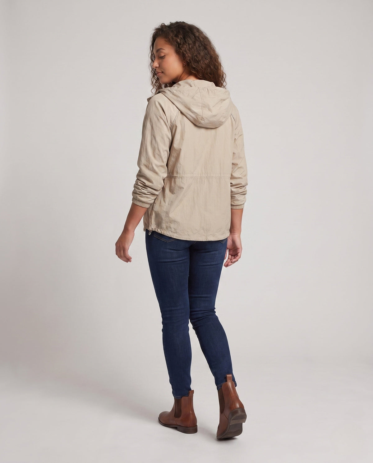 Women's Light Windbreaker - Back View