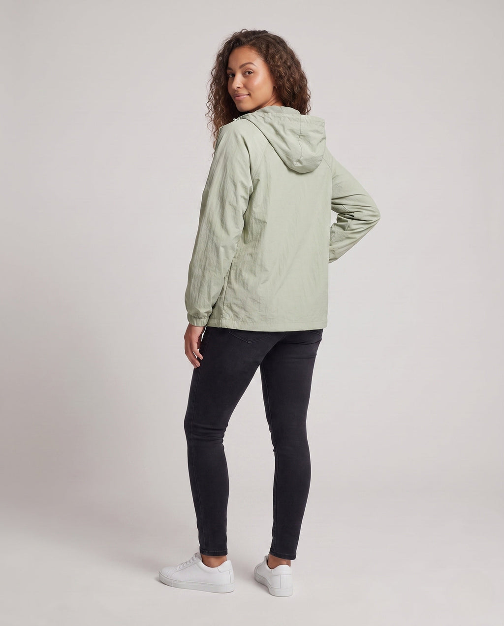 Women's Lightweight Windbreaker - Back View
