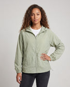 Women's Lightweight Windbreaker - Upper Body View