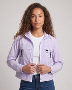 Women's Lightweight Technical Windbreaker with UV Protection - Upper Body View