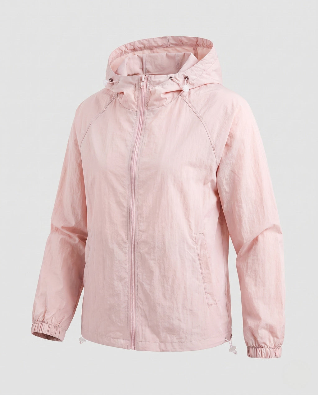 Women's Practical Outdoor Jacket with Adjustable Hood