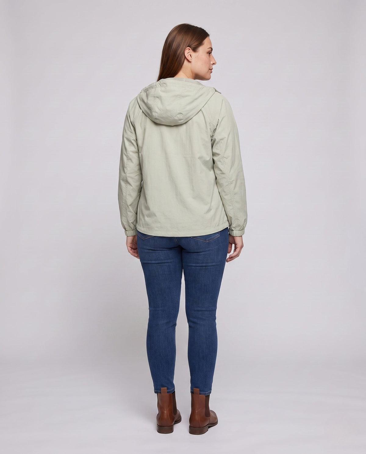 Women's Practical and Breathable Transitional Jacket - Back View