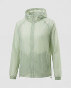 Women's Practical Windbreaker Jacket with Adjustable Hood