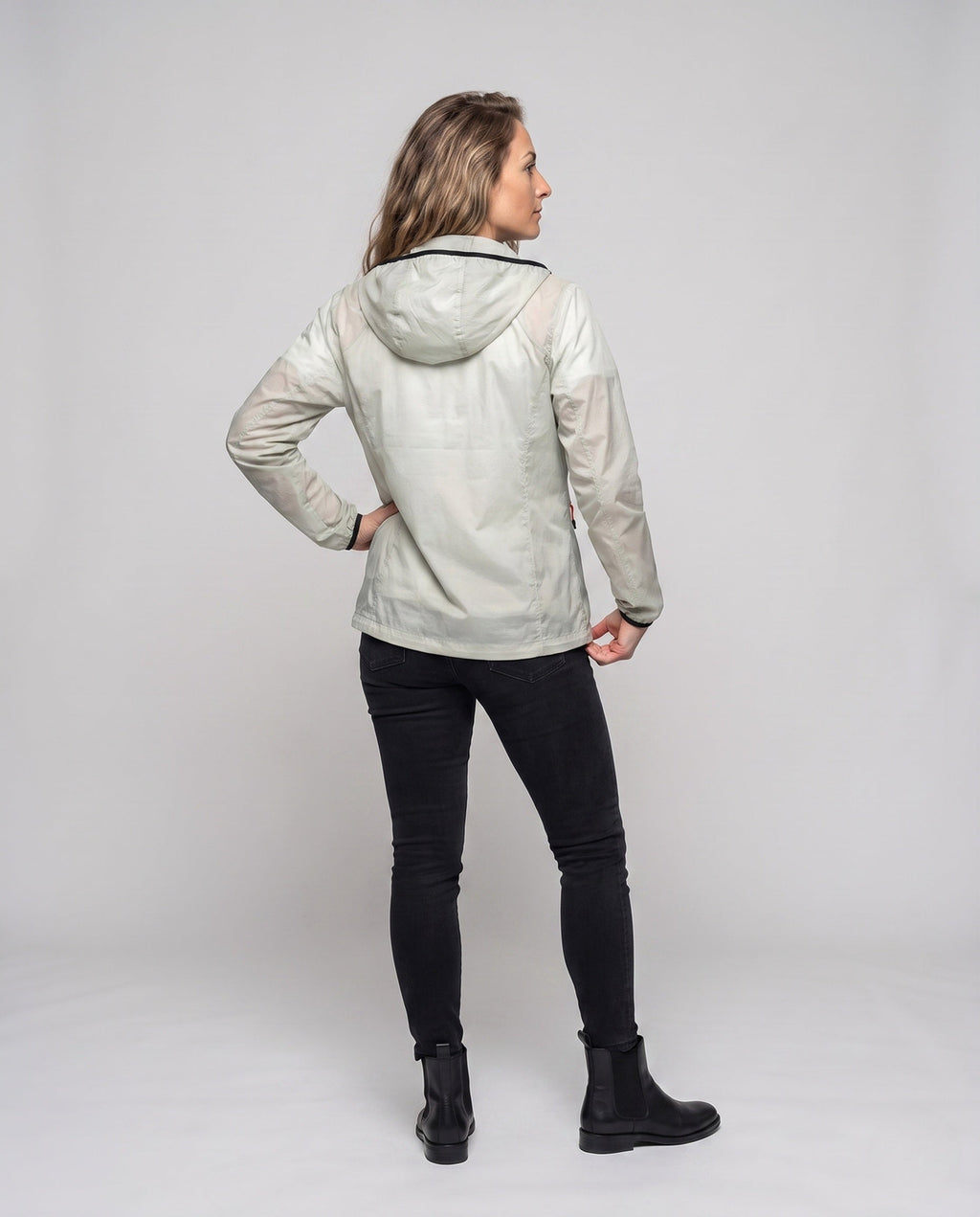 Women's Technical Outdoor Jacket - Back View