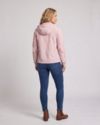 Women's UV Protection Jacket with Breathable Material, Adjustable Hood - Back View