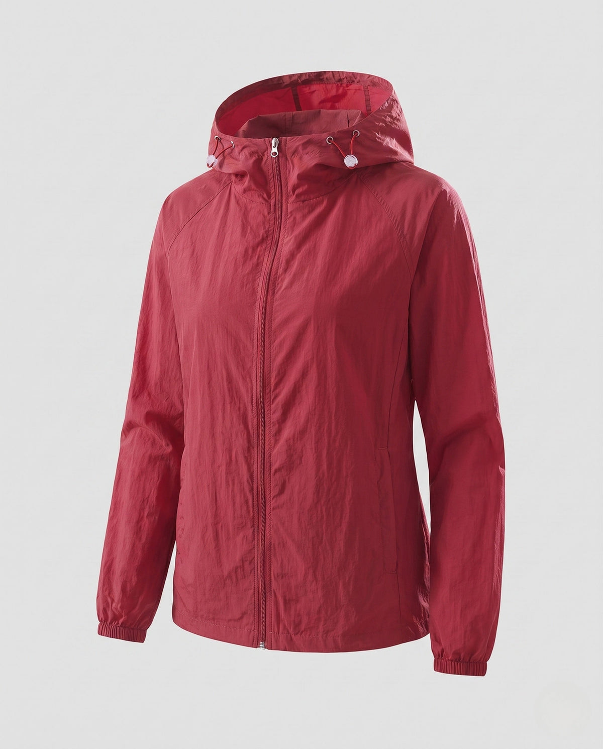 Women's UV Protection Jacket with Breathable Material, Adjustable Hood