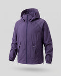 Women's Waterproof Hooded Jacket with UV Protection