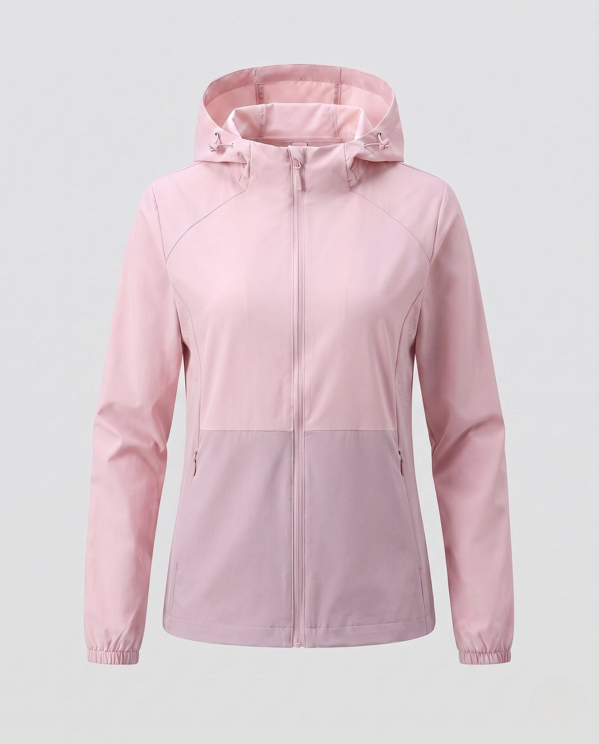 Women's Lightweight Wind and Water-Repellent Hoodie Jacket