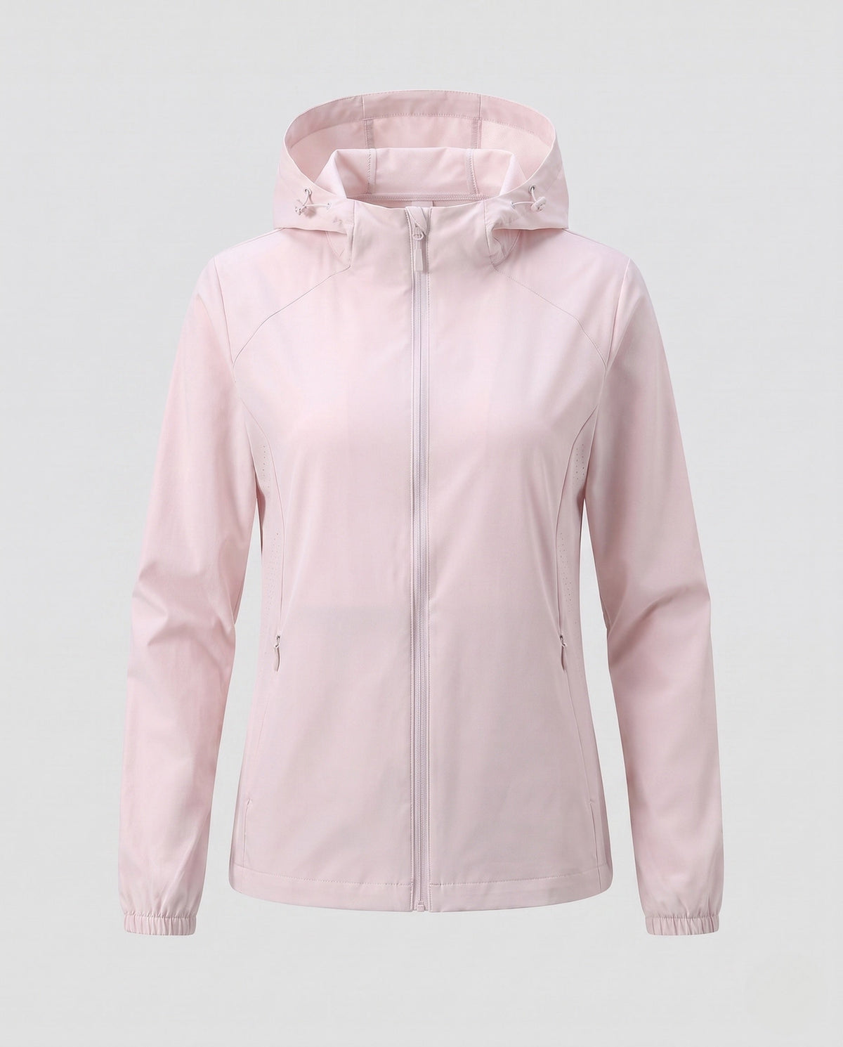 Women's Lightweight Wind and Water-Repellent Hoodie Jacket