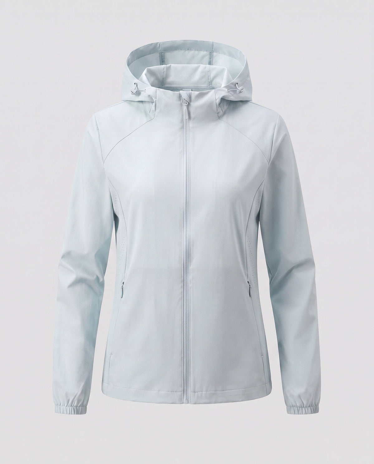Women's Lightweight Wind and Water-Repellent Hoodie Jacket