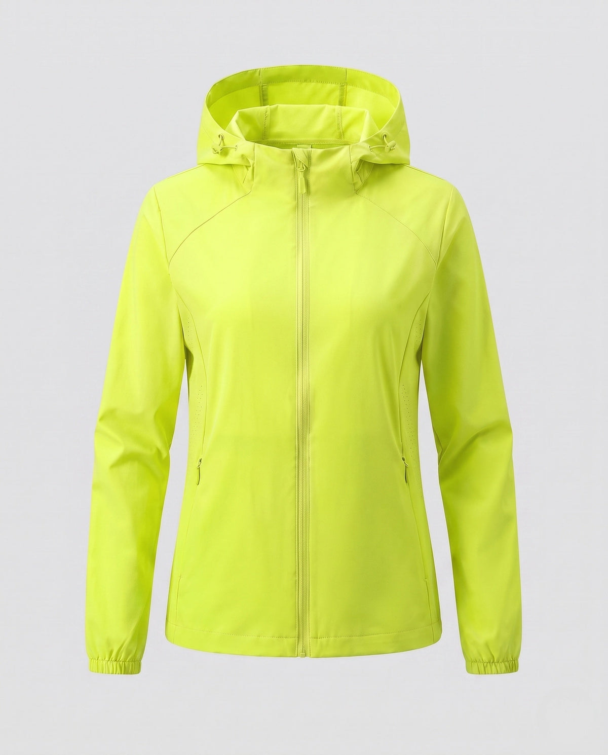 Women's Lightweight Wind and Water-Repellent Hoodie Jacket