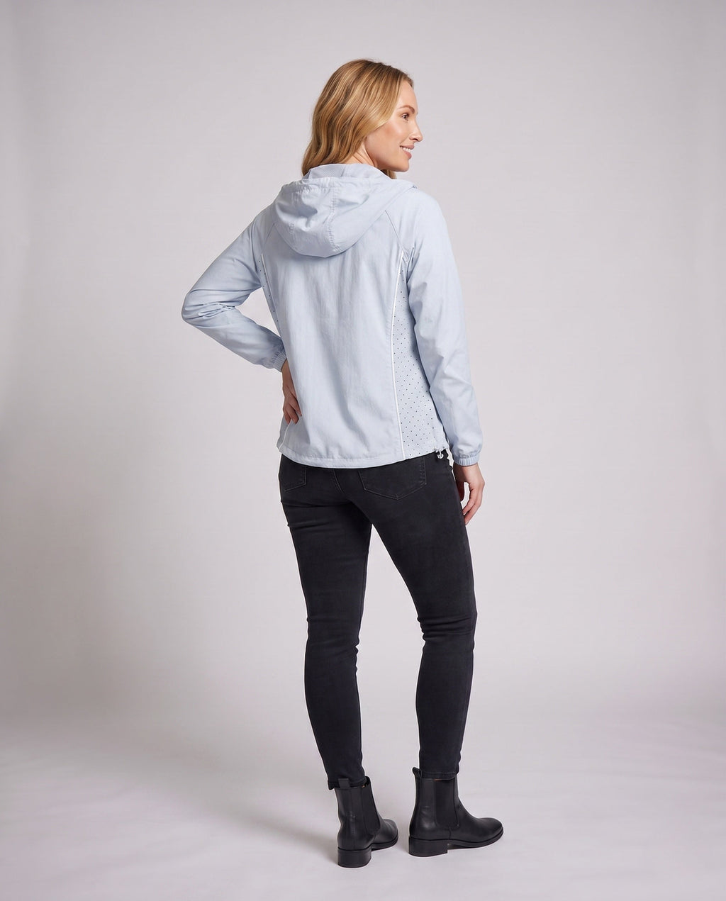 Women's Multifunctional Running and Travel Jacket - Back View