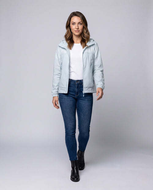 Unisex Lightweight Hooded Outdoor Jacket - Front View